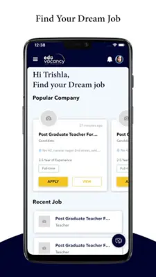 Eduvacancy – Teaching Jobs android App screenshot 1